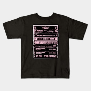Hip Hop Cassettes Tape Kids T-Shirt